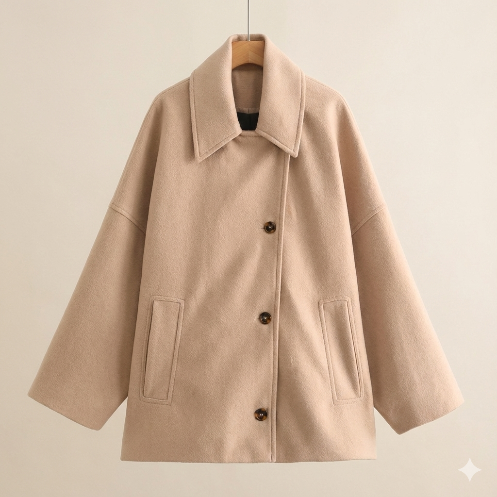 Oversize Long Jacket Long Sleeve